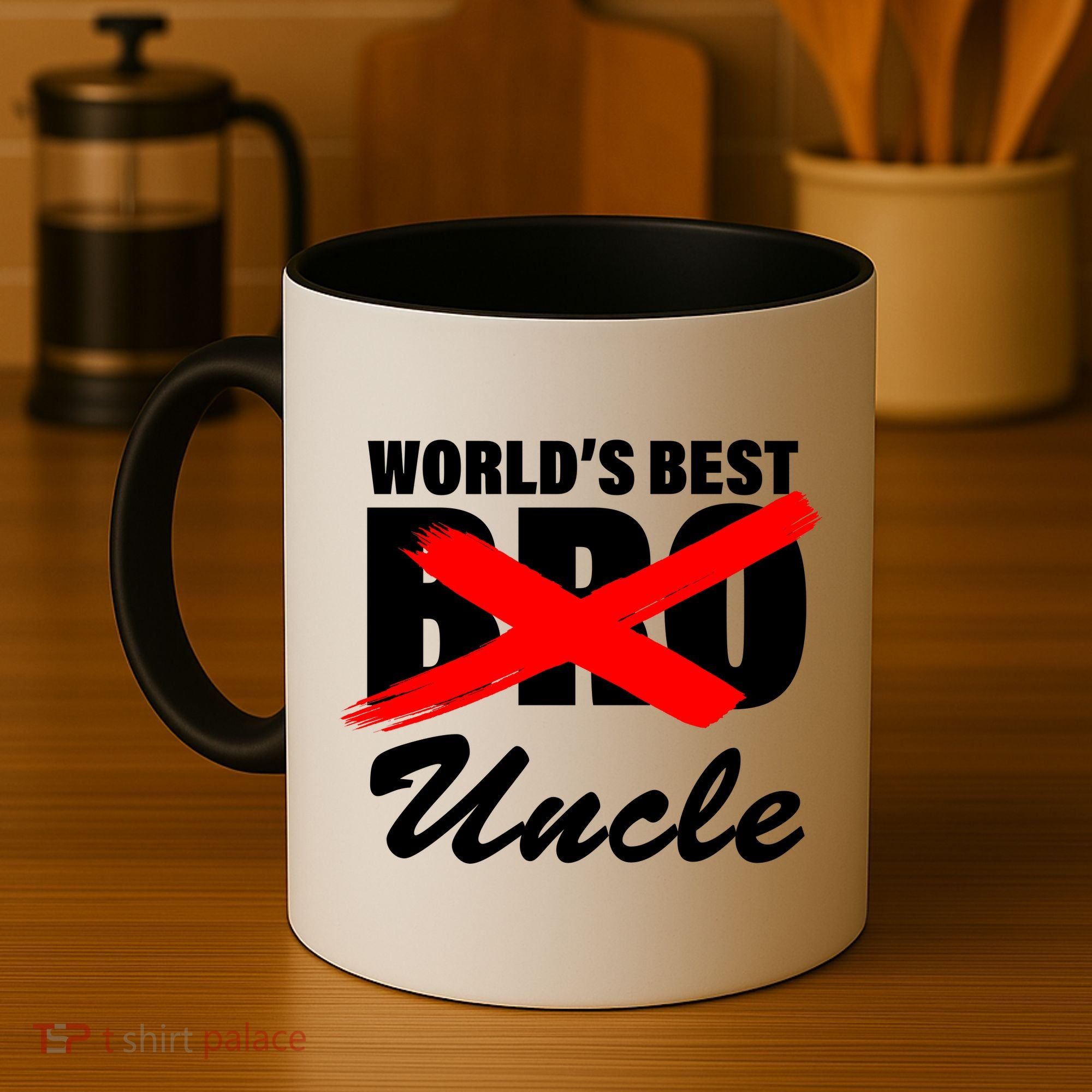 Worlds Best Bro (Uncle) Funny Coffee Mug