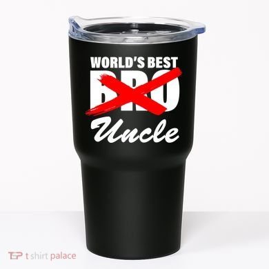 Worlds Best Bro (Uncle) Funny Tumbler