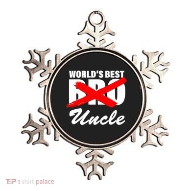 Worlds Best Bro (Uncle) Funny Ornament
