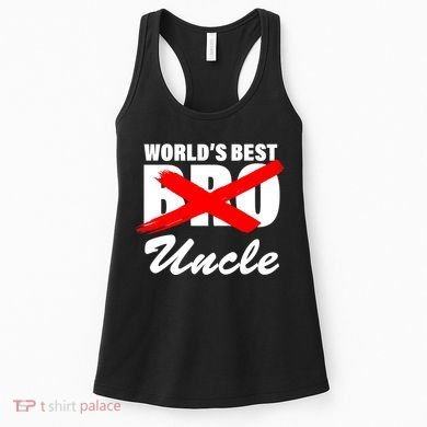 Worlds Best Bro (Uncle) Funny Women's Tank Top