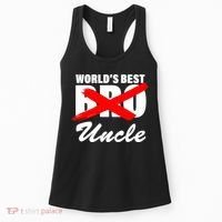 Worlds Best Bro (Uncle) Funny Women's Tank Top thumb 0