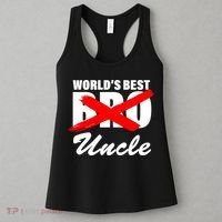 Worlds Best Bro (Uncle) Funny Women's Tank Top thumb 3