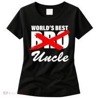 Worlds Best Bro (Uncle) Funny Women's T-Shirt thumb 0