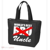 Worlds Best Bro (Uncle) Funny Tote Bag thumb 3