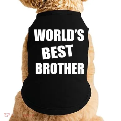 World's Best Brother Doggie Tank