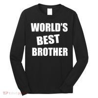 World's Best Brother Long Sleeve Shirt thumb 0