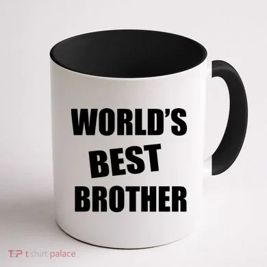 World's Best Brother Coffee Mug back