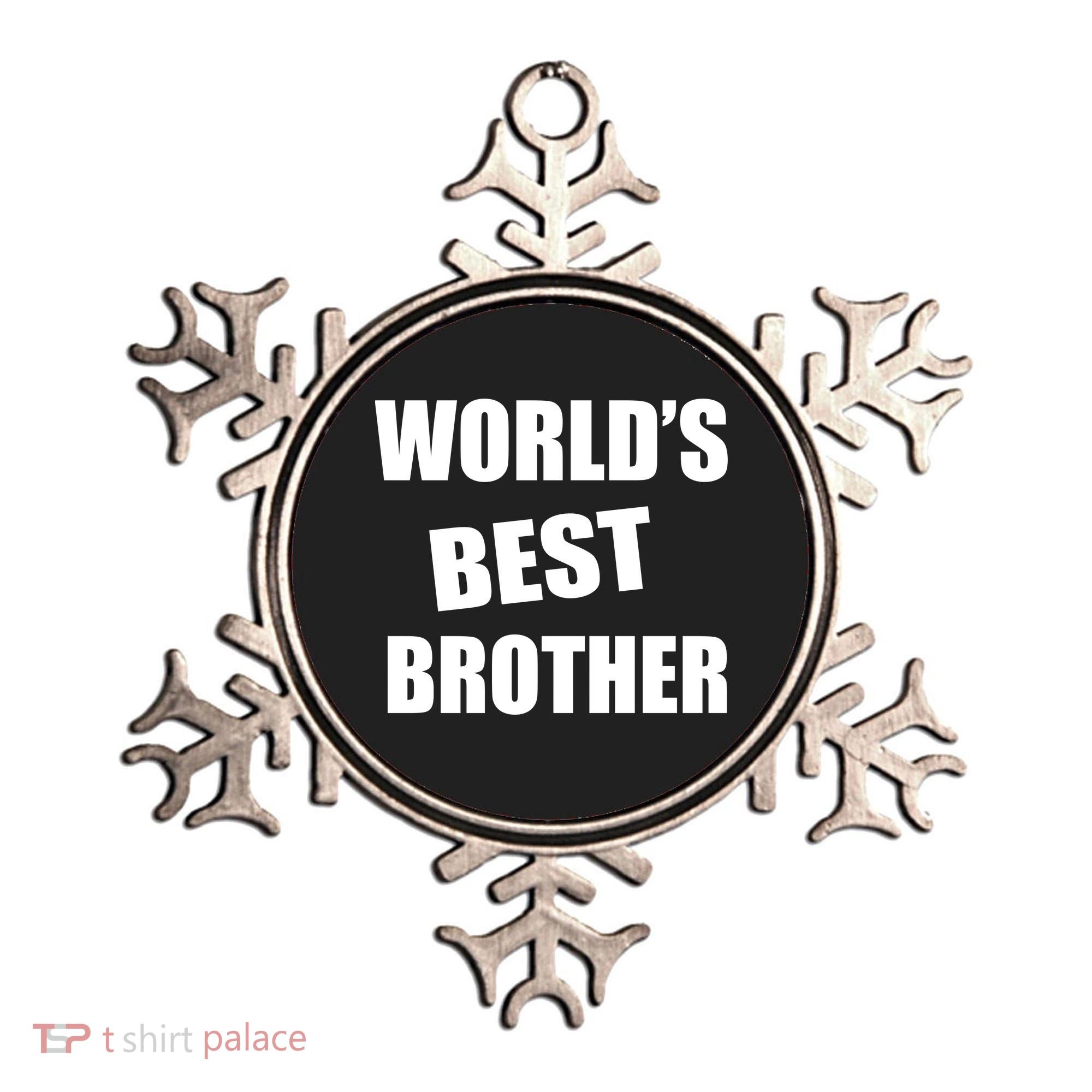 World's Best Brother Ornament