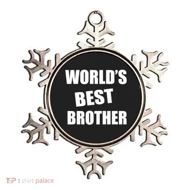 World's Best Brother Ornament