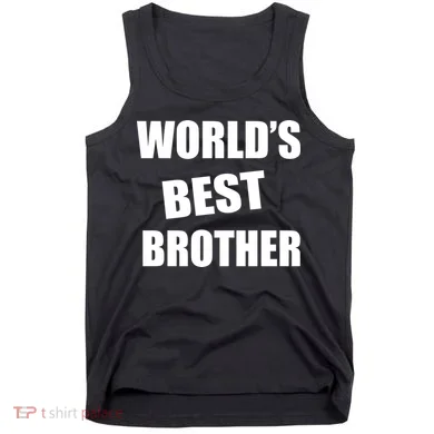 World's Best Brother Tank Top