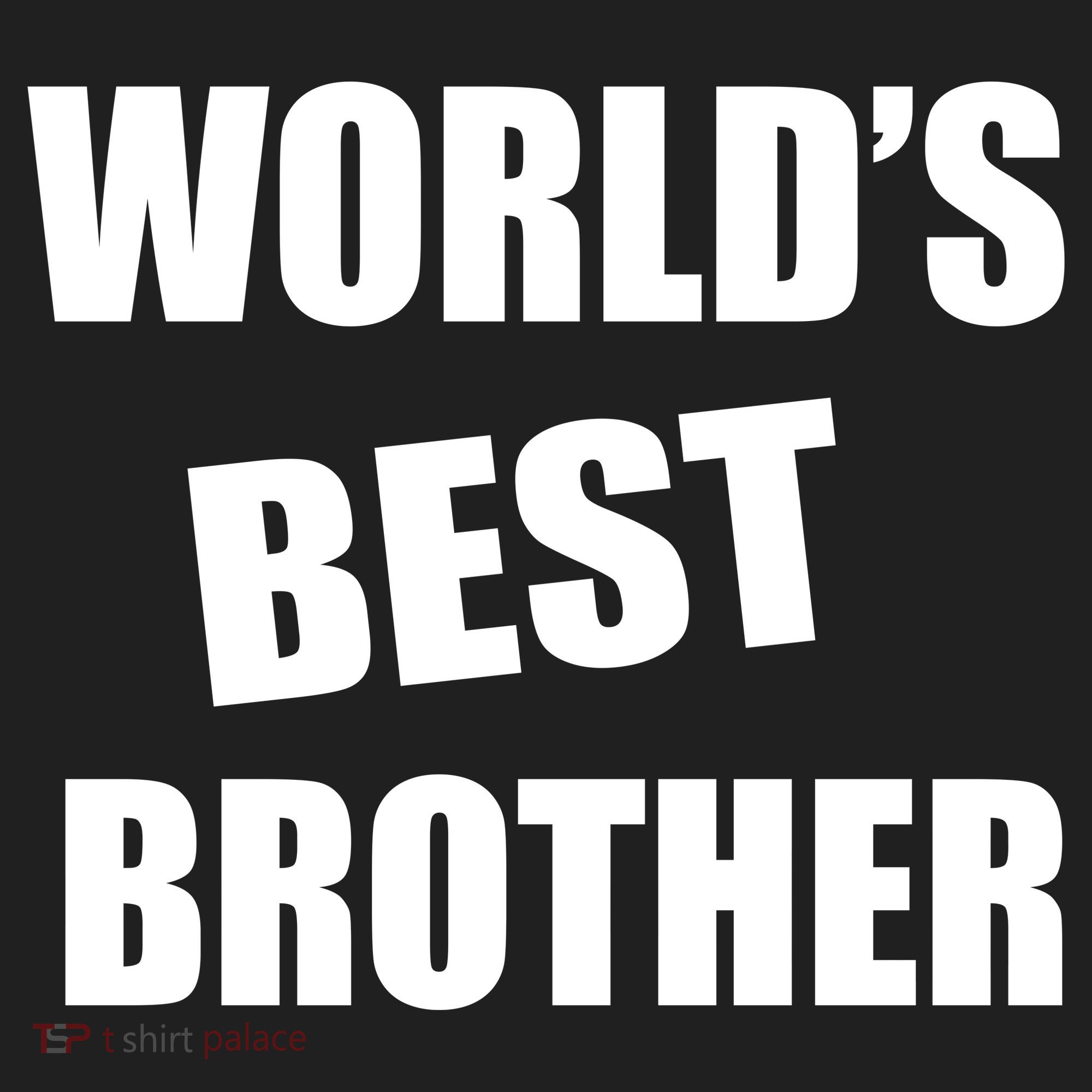 World's Best Brother Golf Towel