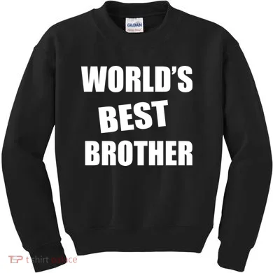 World's Best Brother Kids Sweatshirt