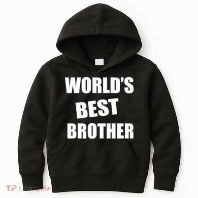 World's Best Brother Kids Hoodie