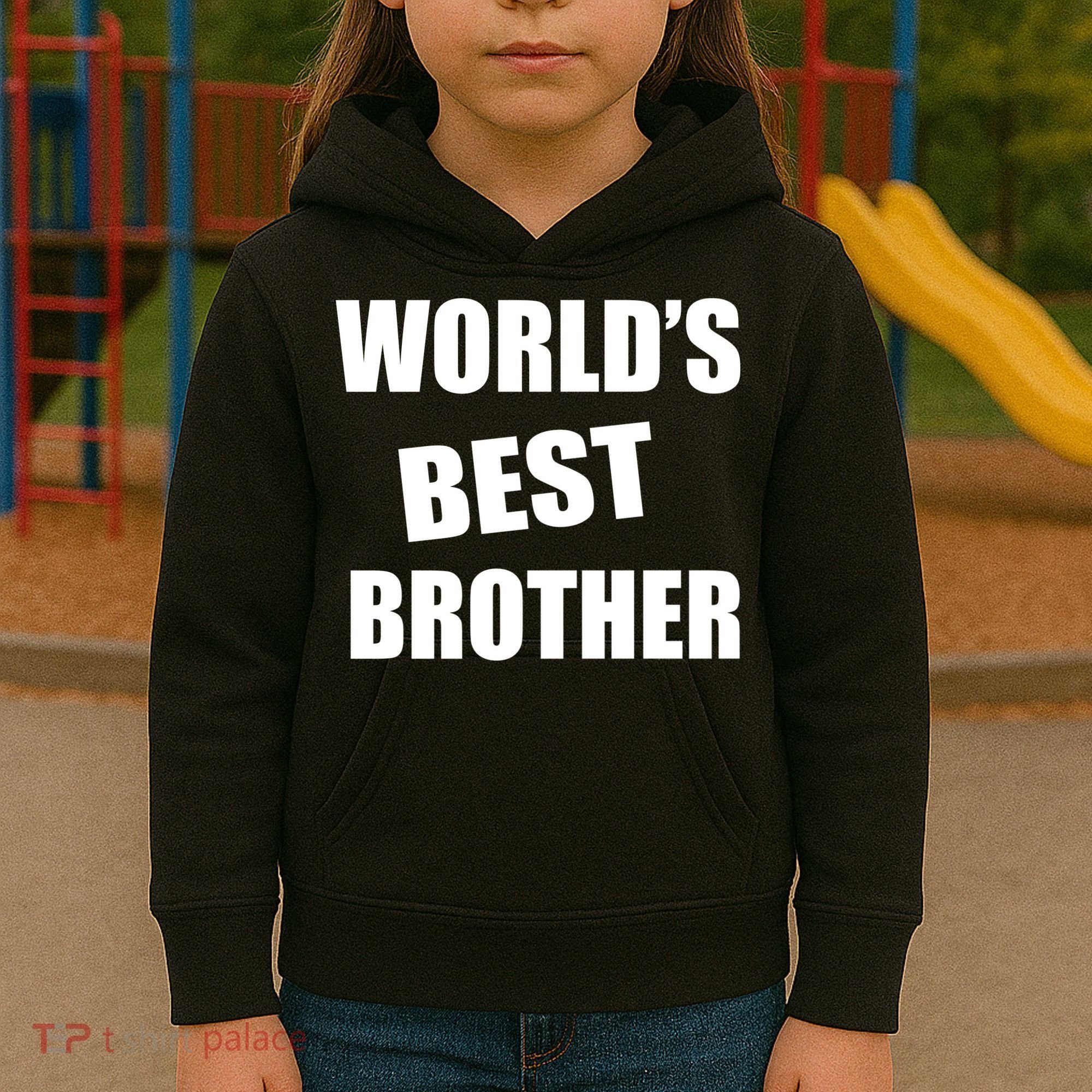 World's Best Brother Kids Hoodie