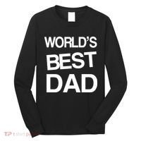 World's Best Dad Long Sleeve Shirt thumb 0