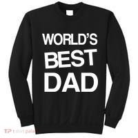 World's Best Dad Sweatshirt thumb 0