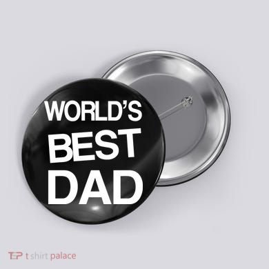 World's Best Dad Button