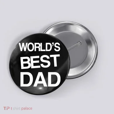 World's Best Dad Button