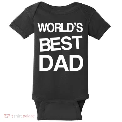 World's Best Dad Baby Bodysuit