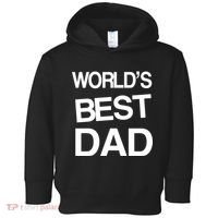 World's Best Dad Toddler Hoodie thumb 0