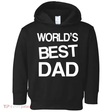 World's Best Dad Toddler Hoodie