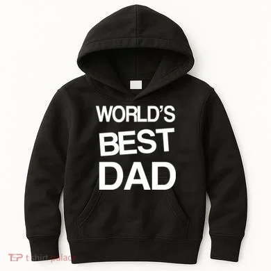 World's Best Dad Kids Hoodie