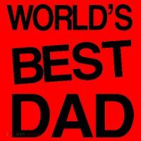World's Best Dad Santa Hat thumb 1