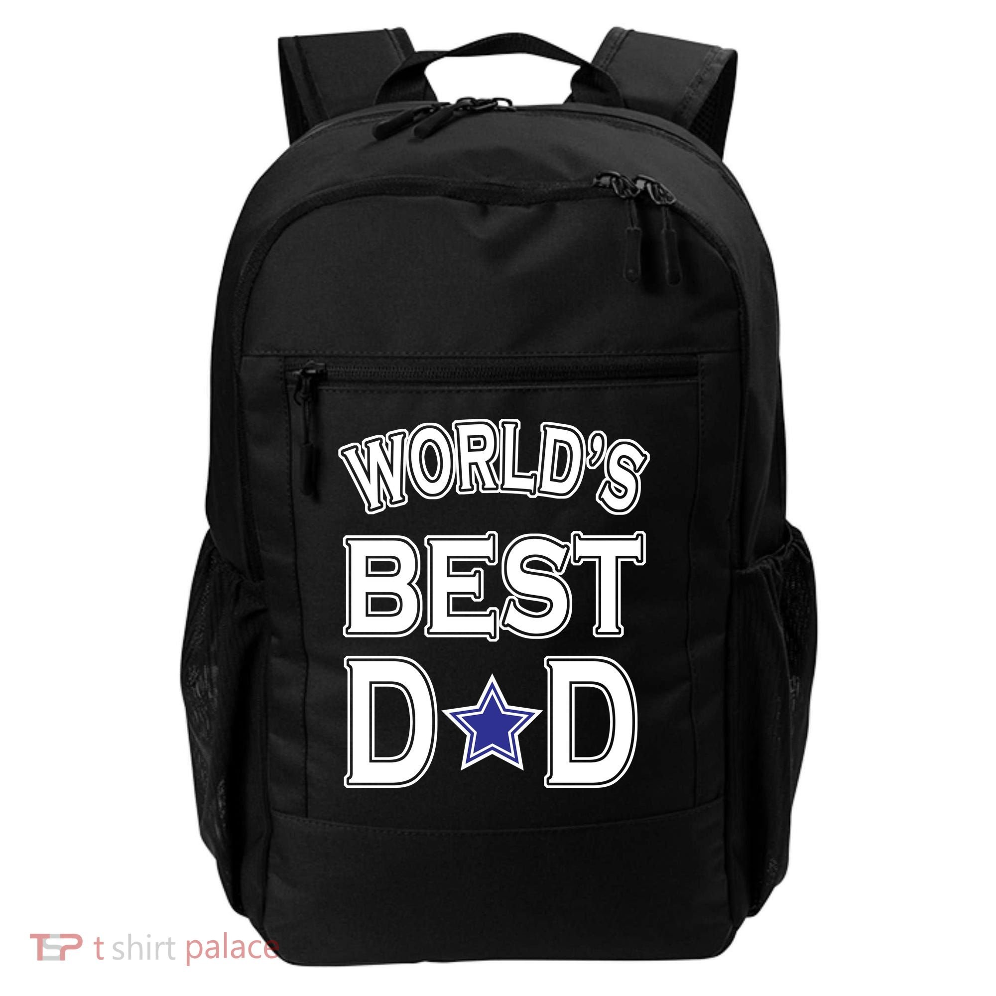 World's Best Dad Dallas Football Backpack