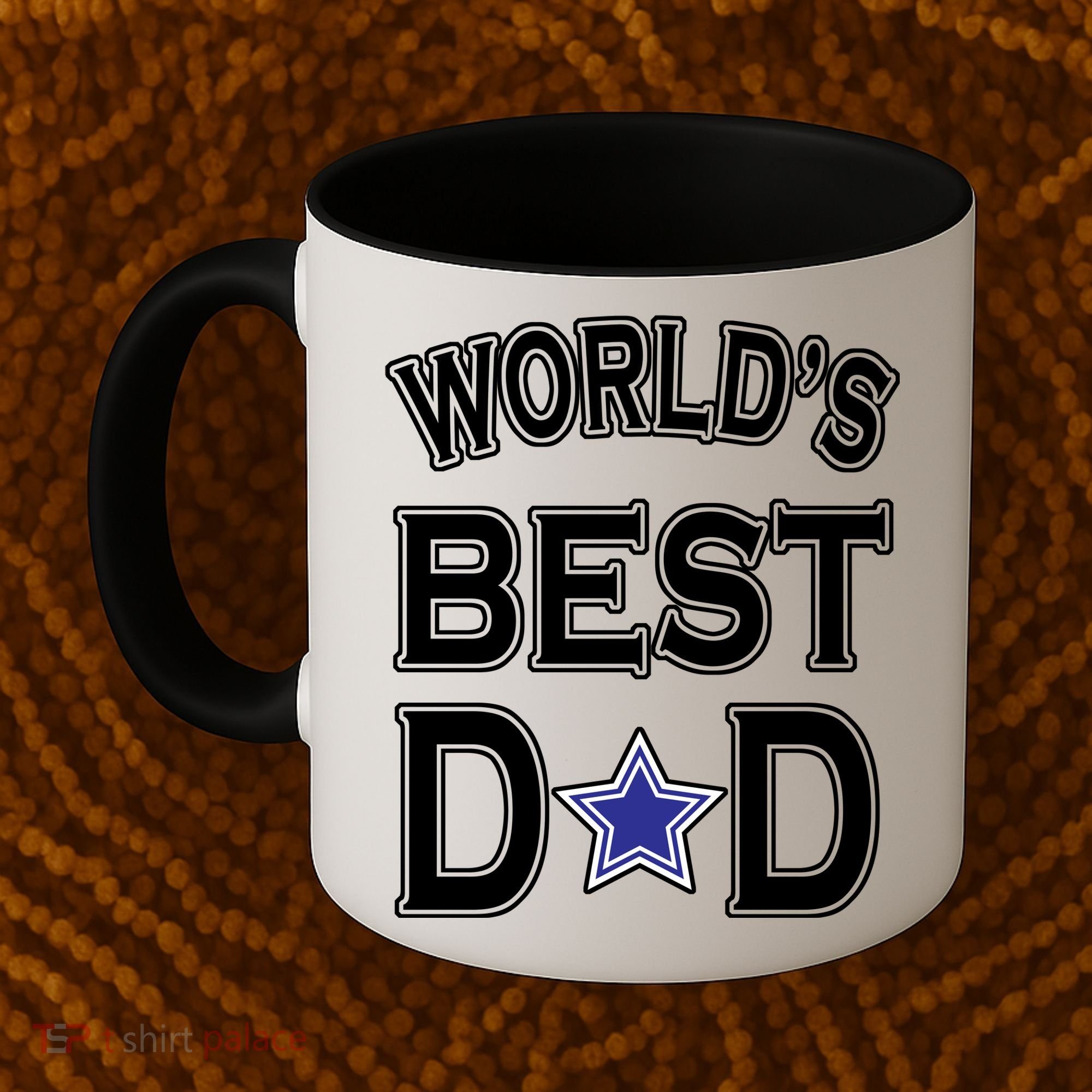 World's Best Dad Dallas Football Coffee Mug