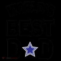 World's Best Dad Dallas Football Coffee Mug thumb 5