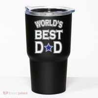World's Best Dad Dallas Football Tumbler thumb 0