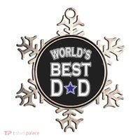 World's Best Dad Dallas Football Ornament thumb 0