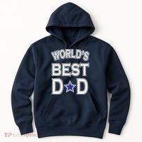 World's Best Dad Dallas Football Hoodie thumb 0