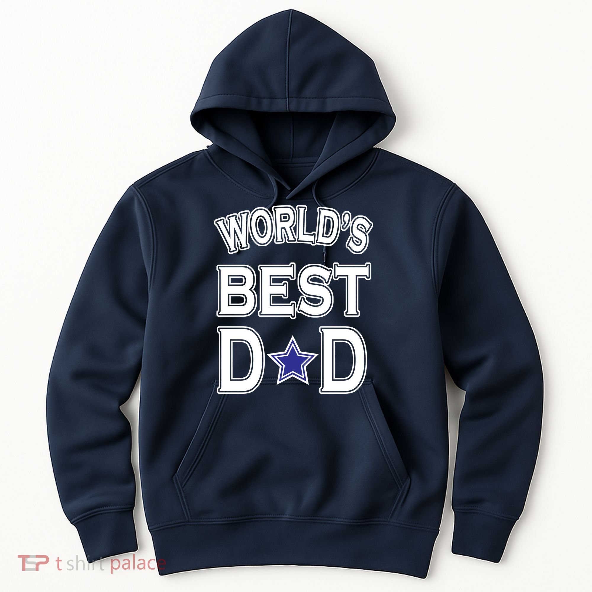 World's Best Dad Dallas Football Hoodie