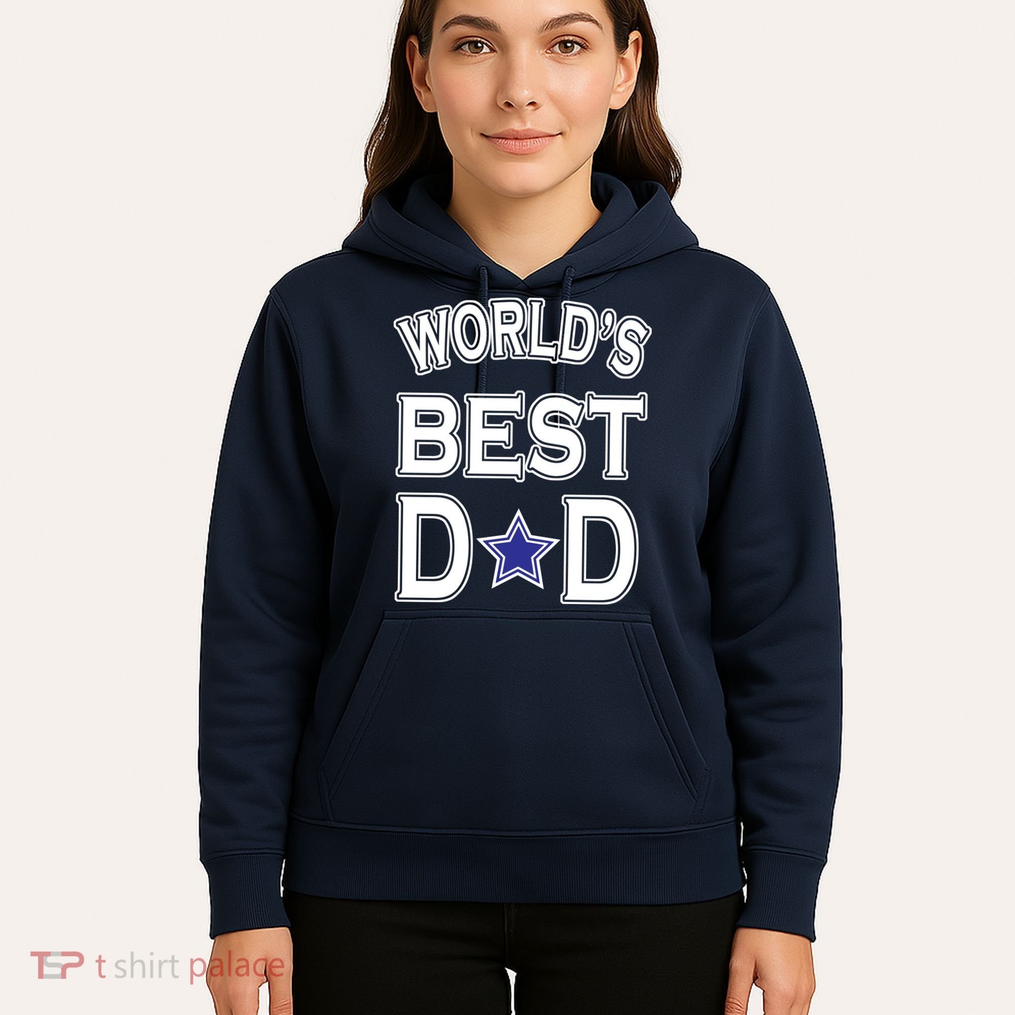 World's Best Dad Dallas Football Hoodie