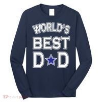 World's Best Dad Dallas Football Long Sleeve Shirt thumb 0