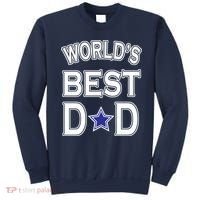 World's Best Dad Dallas Football Sweatshirt thumb 0
