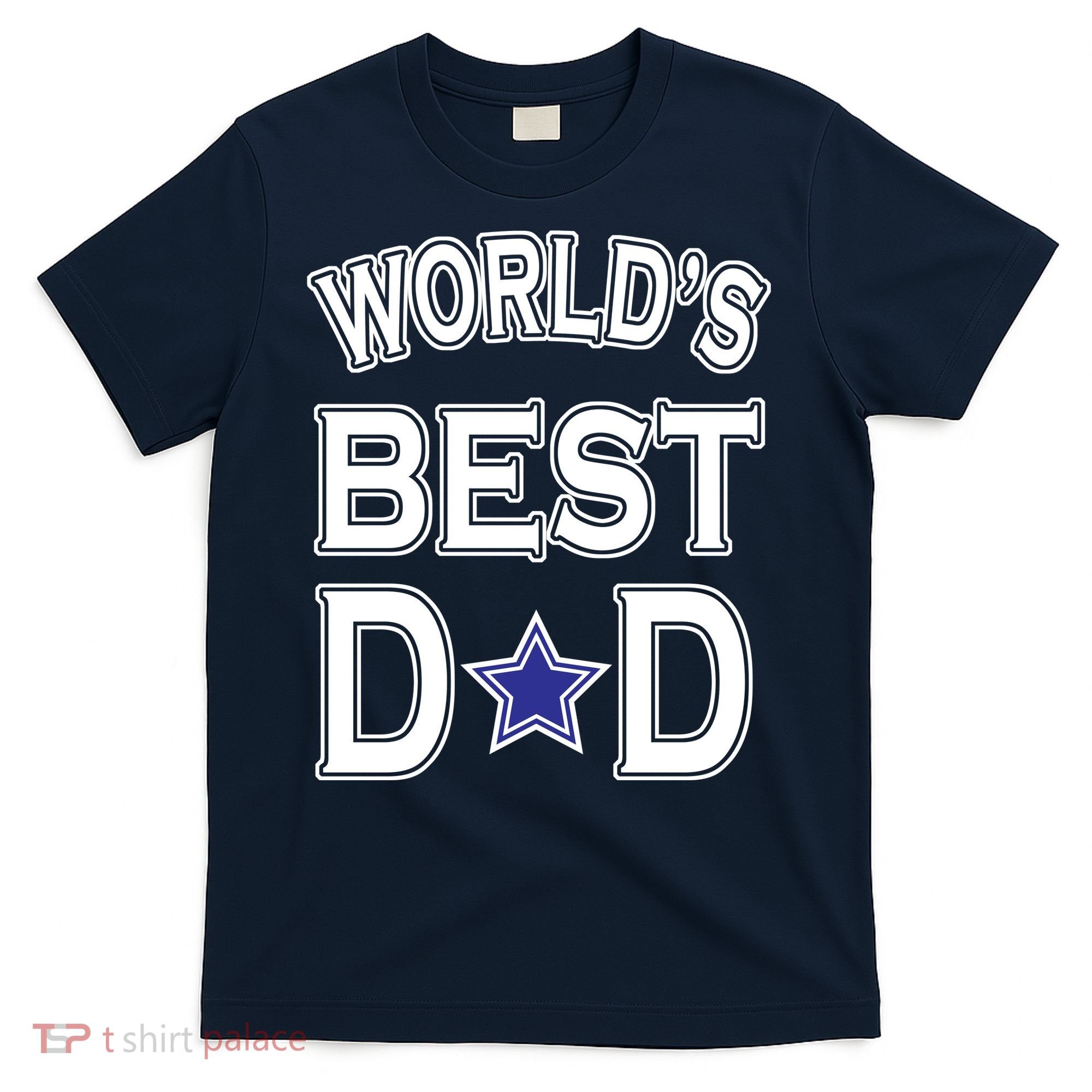 World's Best Dad Dallas Football T-Shirt