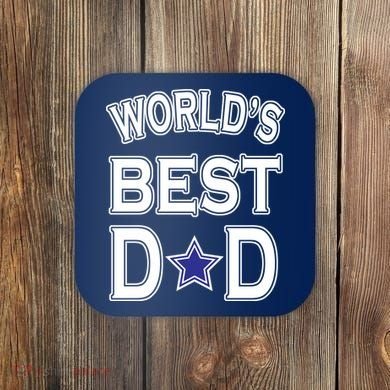 World's Best Dad Dallas Football Coaster