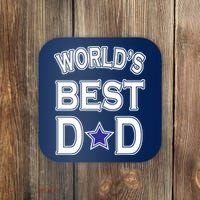 World's Best Dad Dallas Football Coaster thumb 0
