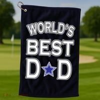 World's Best Dad Dallas Football Golf Towel thumb 1