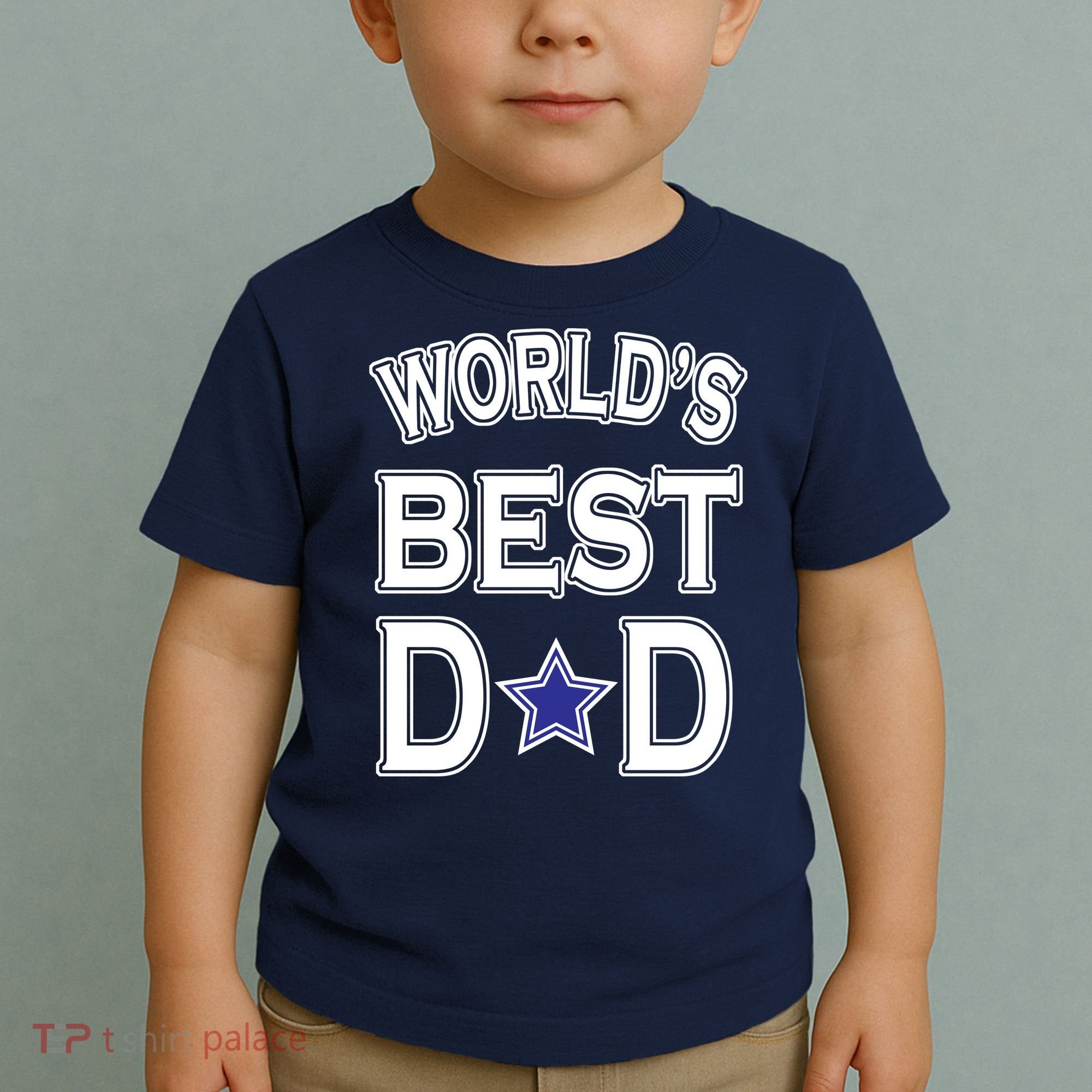 World's Best Dad Dallas Football Toddler T-Shirt