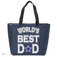 World's Best Dad Dallas Football Tote Bag thumb 0