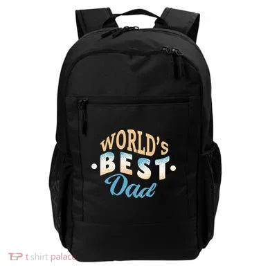 World's Best Dad Wave Backpack