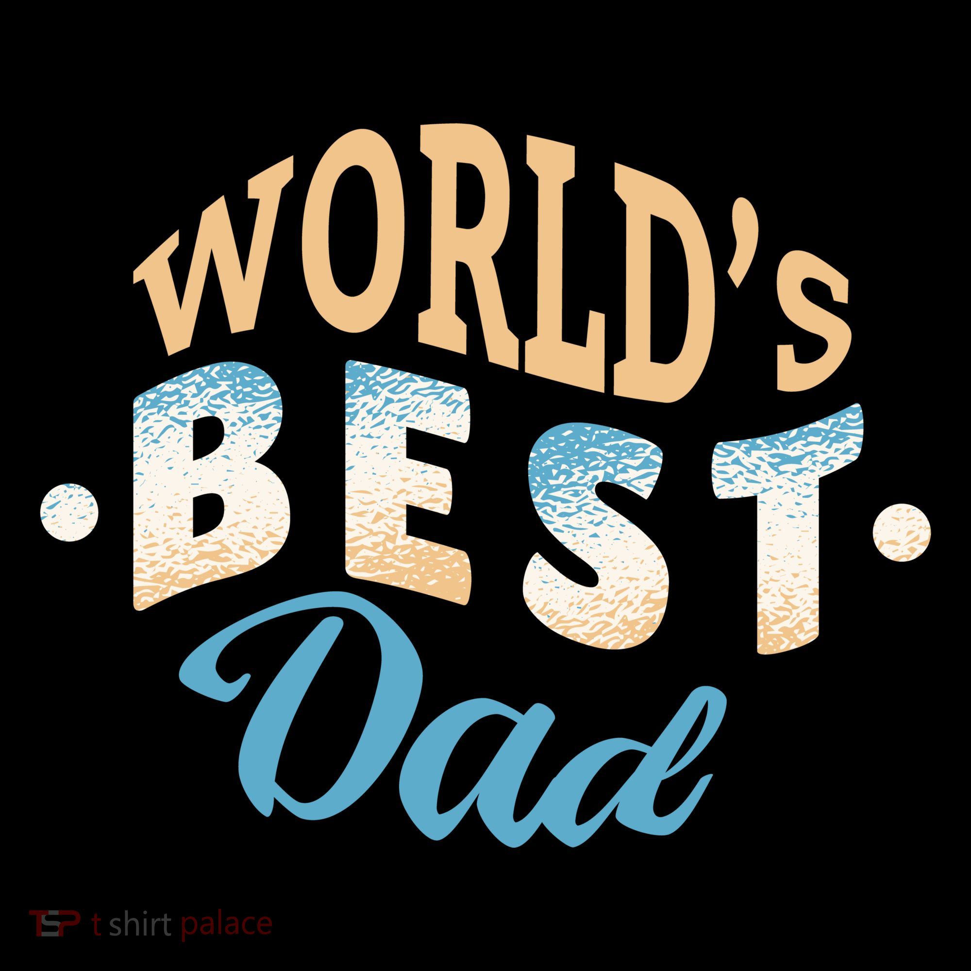 World's Best Dad Wave Backpack