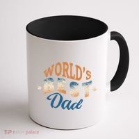 World's Best Dad Wave Coffee Mug thumb 1