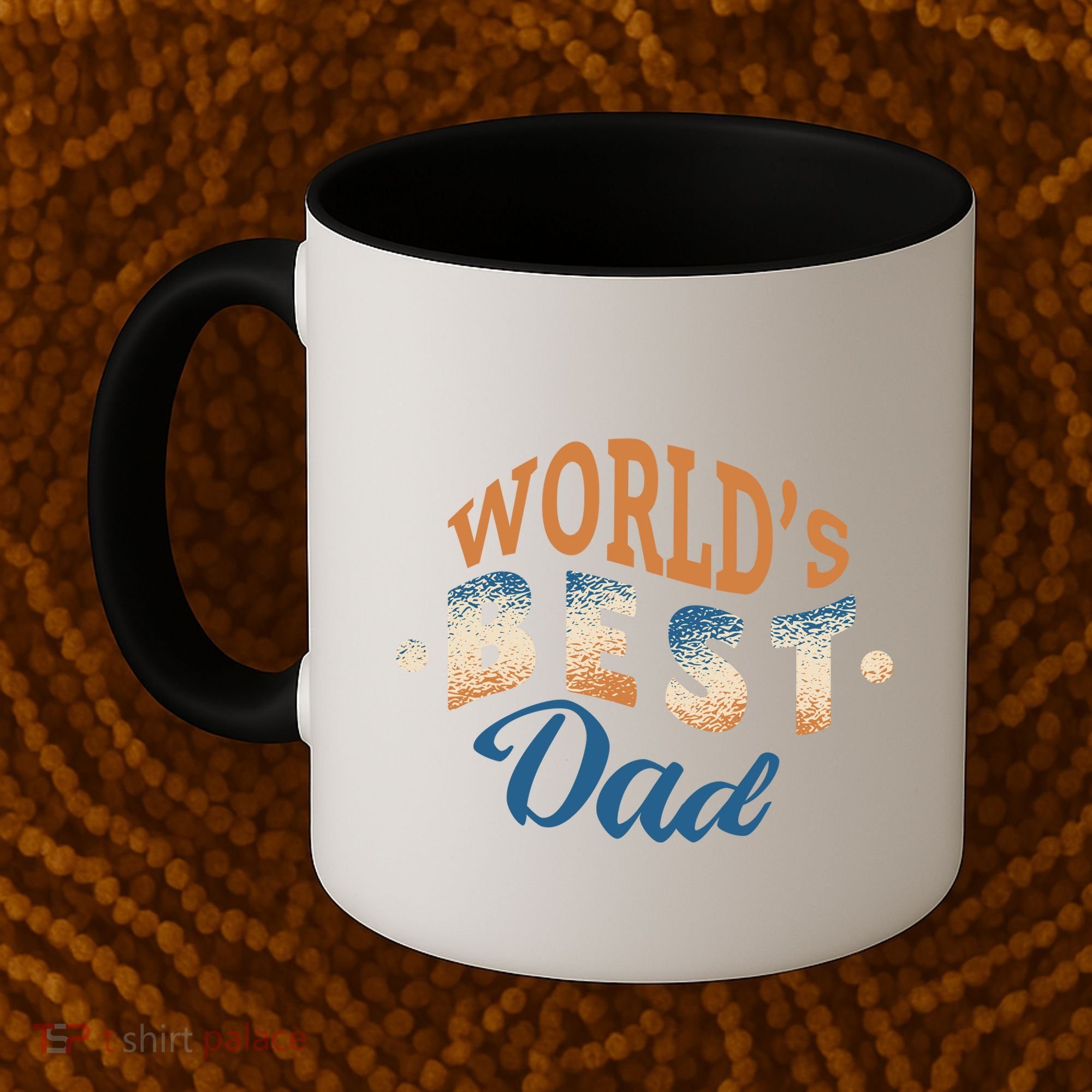 World's Best Dad Wave Coffee Mug