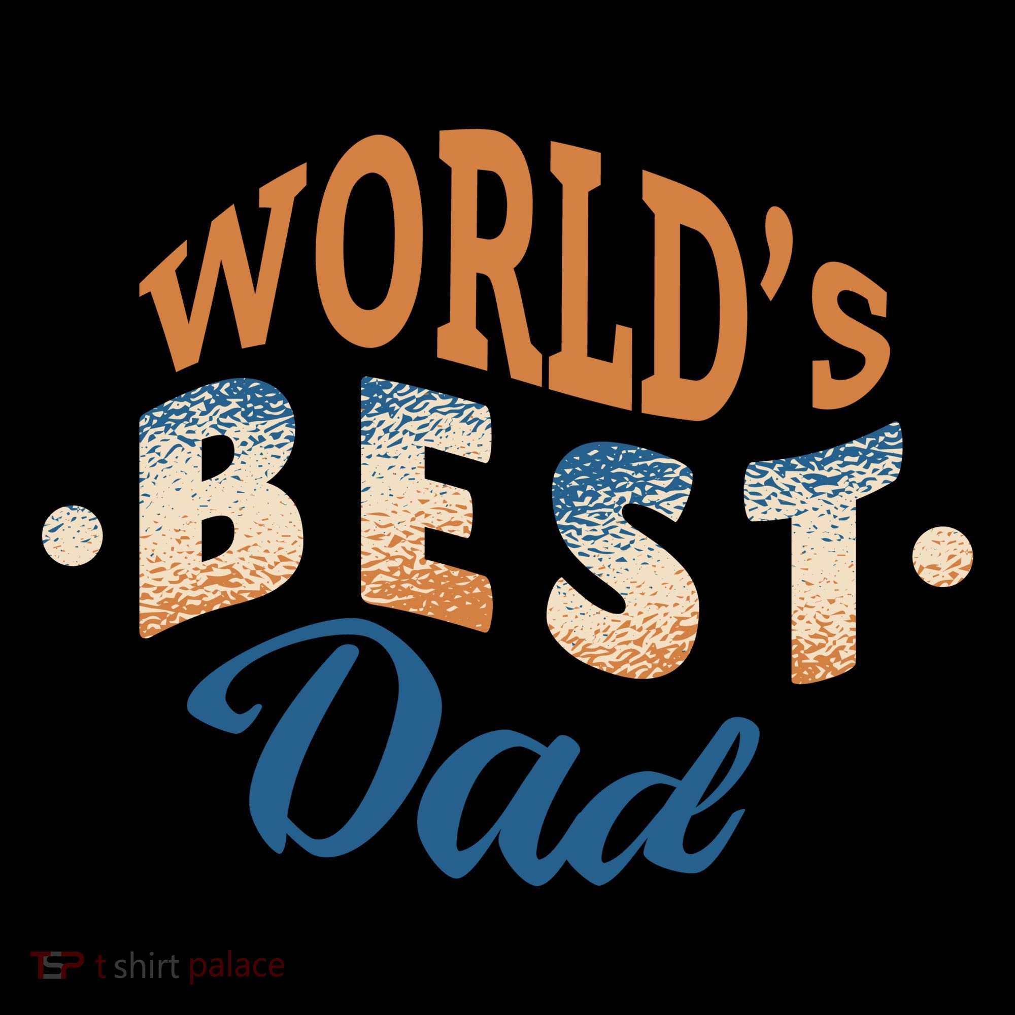 World's Best Dad Wave Coffee Mug