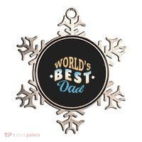 World's Best Dad Wave Ornament thumb 0