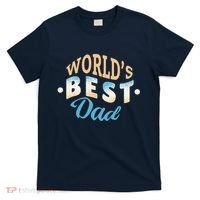 World's Best Dad Wave T-Shirt thumb 0